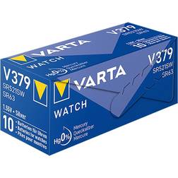 Varta Pile pour montre 1.55V-12mAh SR521, 1 pièce (00379 101 111)