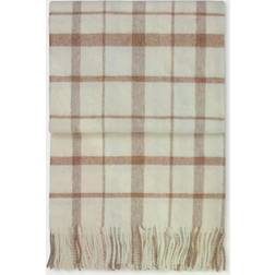 Elvang Tweed Plaid Tæppe Beige (200x130cm)