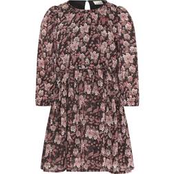 En Fant Floral Dress Demitasse