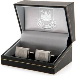 West Ham United F.C. United F.C. Stål Manchetknapper - West Ham
