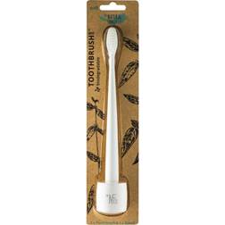 Natural Family CO. Bio Toothbrush & Stand Ivory Desert