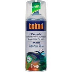 Belton Free high gloss farvespray RAL7035 lys Lackfärg Grå 0.4L