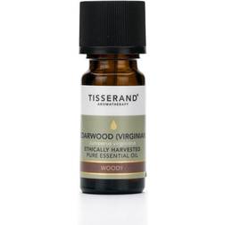 Tisserand Aromatherapy Cedarwood (Virginian) Ethically Harvested ren essentiell olja, 1-pack (1 x 9 ml)