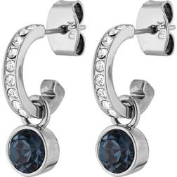 Dyrberg/Kern DESSA ØRERING 390013 (Silver, Blue, ONESIZE)