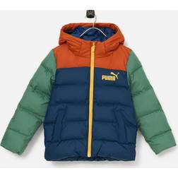 Puma Colourblock Polyball Hooded Jacket - Grün