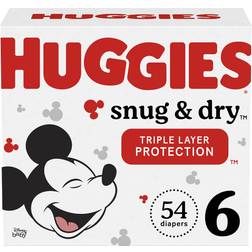 Huggies Snug & Dry Baby Diapers Size 6 54pcs