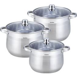 Klausberg - Cookware Set with lid 6 Parts