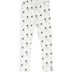 Geggamoja Bees Leggings - White