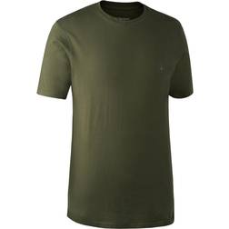 Deerhunter T-Shirt 2-Pack - Green/Brown Leaf