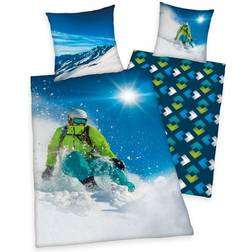 Herding Skier Bedding