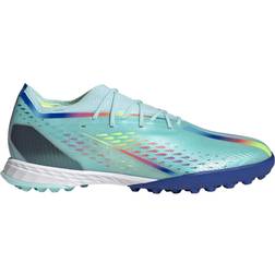 adidas X Speedportal.1 Turf - Clear Aqua/Solar Red/Power Blue