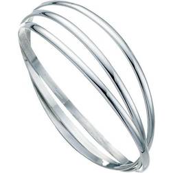 Beginnings Russian Wedding Bangle - Silver