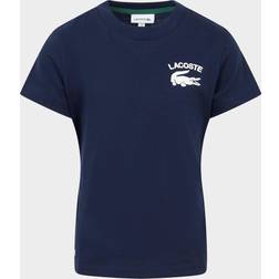 Lacoste Print Logo T-shirt Unisex - Azul