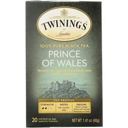 Twinings 100% Pure Black Tea Prince of Wales 20