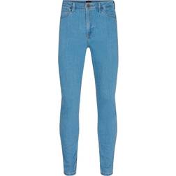 Lee Carlett High Dark Zuri Jeans - Hemelsblauw