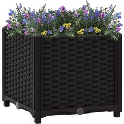 vidaXL højbed 40x40x38 polypropylen Højbed
