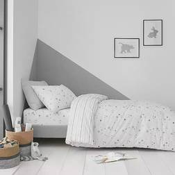 Bianca Fine Linens Stars Cover Duvet Cover Grey