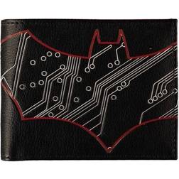 DC Comics Batman New Logo Bi-Fold Wallet - Black/Red