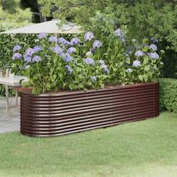 vidaXL Garden Planter Powder-coated