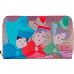 Sleeping Beauty Disney Princess Scene Zip Around Wallet