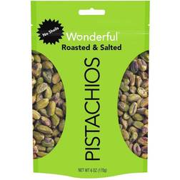 Wonderful Roasted & Salted Shelled Pistachios 6oz 1