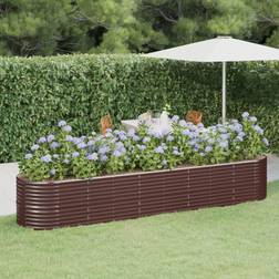 vidaXL Garden Planter Powder-coated