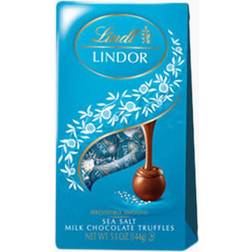 Lindt Sea Salt Milk Chocolate Truffles Bag