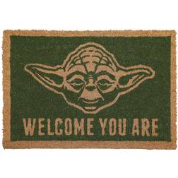 Pyramid Star Wars Welcome You are Yoda Doormat Braun, Grün cm