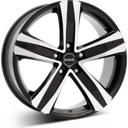 Mak Stone5 Black Machined Face 7x17 5/112 B66.6