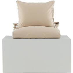 Venture Design Livia Dynebetræk Beige, Grå, Hvid (200x150cm)