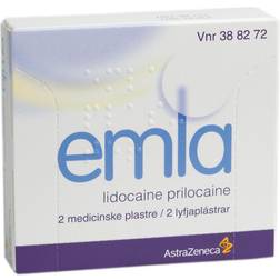 Medicinska Plåster 25mg/25mg 2 stk Plaster