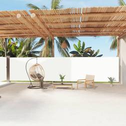 vidaXL Tenda Da Sole Laterale Retrattile Crema 180x1200 cm 180x180cm
