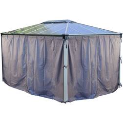 Palram Set Di Tende Per Gazebo Martinique 4.7 x 2.2 m