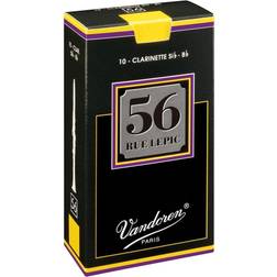 Vandoren Bb Clarinet 56 Rue Lepic Reeds Strength #3.5; Box of 10