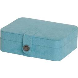 Mele & Co Giana Plush Fabric Jewelry Box - Green