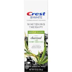 Procter & Gamble Crest 3D White Whitening Therapy Clean Charcoal Toothpaste with Hemp Seed Oil Mint