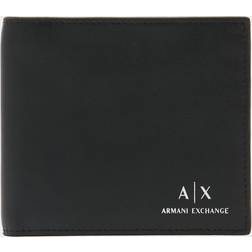 Armani Exchange Bifold Logo Wallet - Black