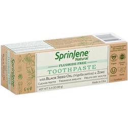 Harmon Sprinjene Natural 3.5 Oz. Fluoride-Free Toothpaste