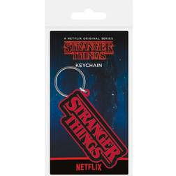 Pyramid International Stranger Things Rubber Nyckelring Logo 6