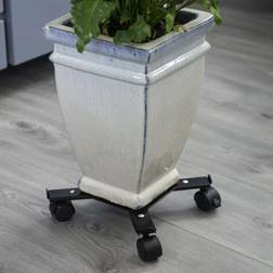 Nature justerbar plantevogn 4-benet metal Plantekasse