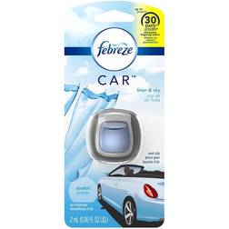 Febreze Car Odor-Eliminating Air Freshener Vent Clip Linen & Sky