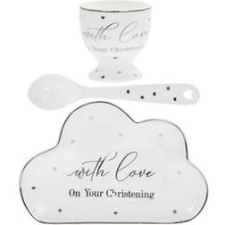 Lesser & Pavey Mad Dots Christening Dining Gift Set