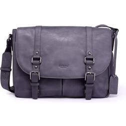 Old Trend Women's Genuine Leather Moonlight Messenger Bag Gray