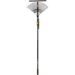 Fiskars QuikFit Leaf Rake+Soil Rake+ShaftL SET