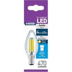 Status 4W Candle LED Filament Bulb SBC