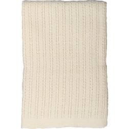 Hippychick Cellular Baby Blanket-Almond Cream