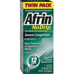 Afrin No Drip Severe Congestion Twin Pack