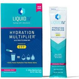 Liquid I.V. Hydration Multiplier Electrolyte Powder Packet Passion