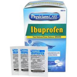 PhysiciansCare Physicians Care 200mg Ibuprofen Pain Reliever Tablet, 2/Packet, 50 Packets/Box