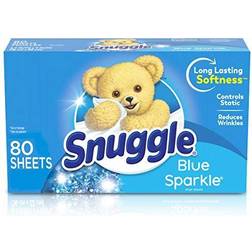 Fabric Softener Dryer Sheets, Sparkle, 80 Count